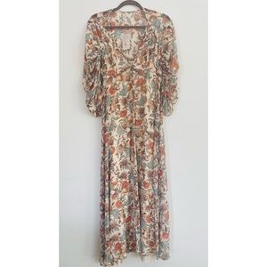 Free People Earthfolk Maxi Dress Size S NWT
